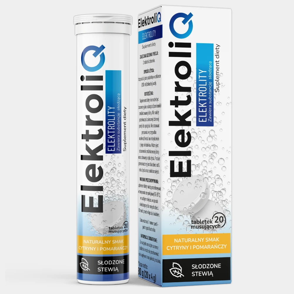 BioceriQ ElektroliQ tabletki musujące 20 szt.